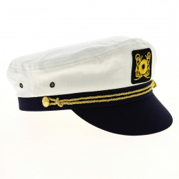 White sailor's cap