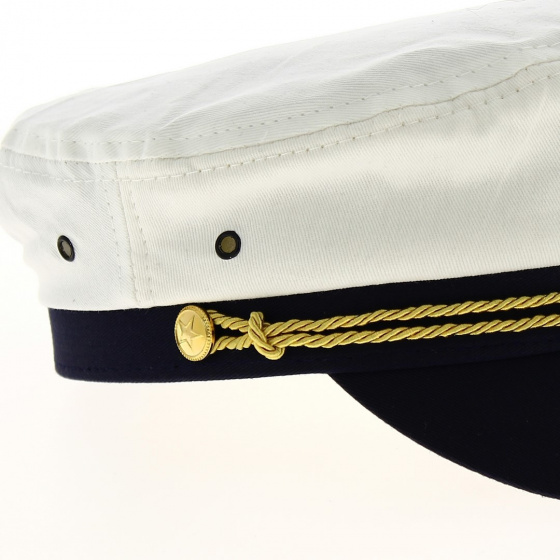 White sailor cap White sailor cap