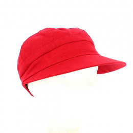 Ruby Linen Large Visor Cap Enuko - Traclet