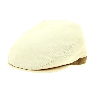 Casquette plate 100% coton Reference : 12316 | Chapellerie Traclet