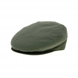 khaki green flat cap