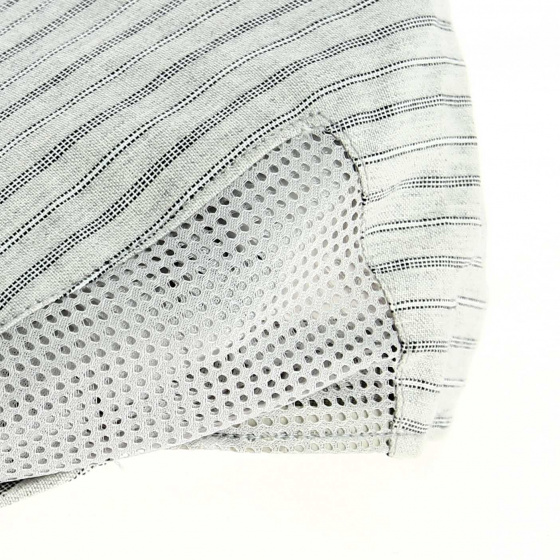 Ventilated flat cap 100% cotton