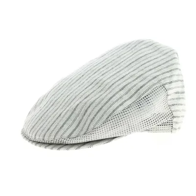Ventilated flat cap 100% cotton Reference: 12320 | Traclet Hat Shop