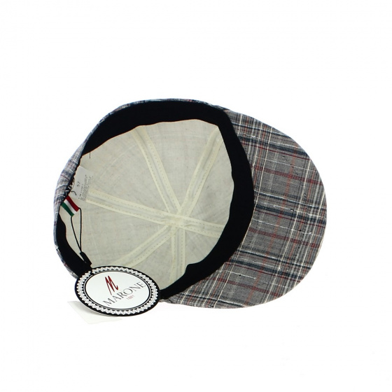 Domed Cap Berretto Cotton Grey - Traclet