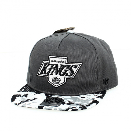 Flat Visor Cap Kings Vintage Grey Camouflage - 47 Brand