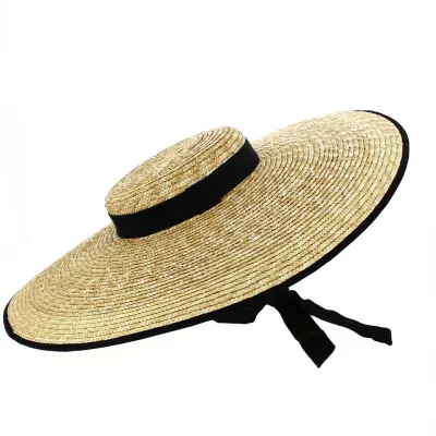 Provencal Hat Marignane Natural Straw - Traclet Reference: 12336 | Chapellerie Traclet