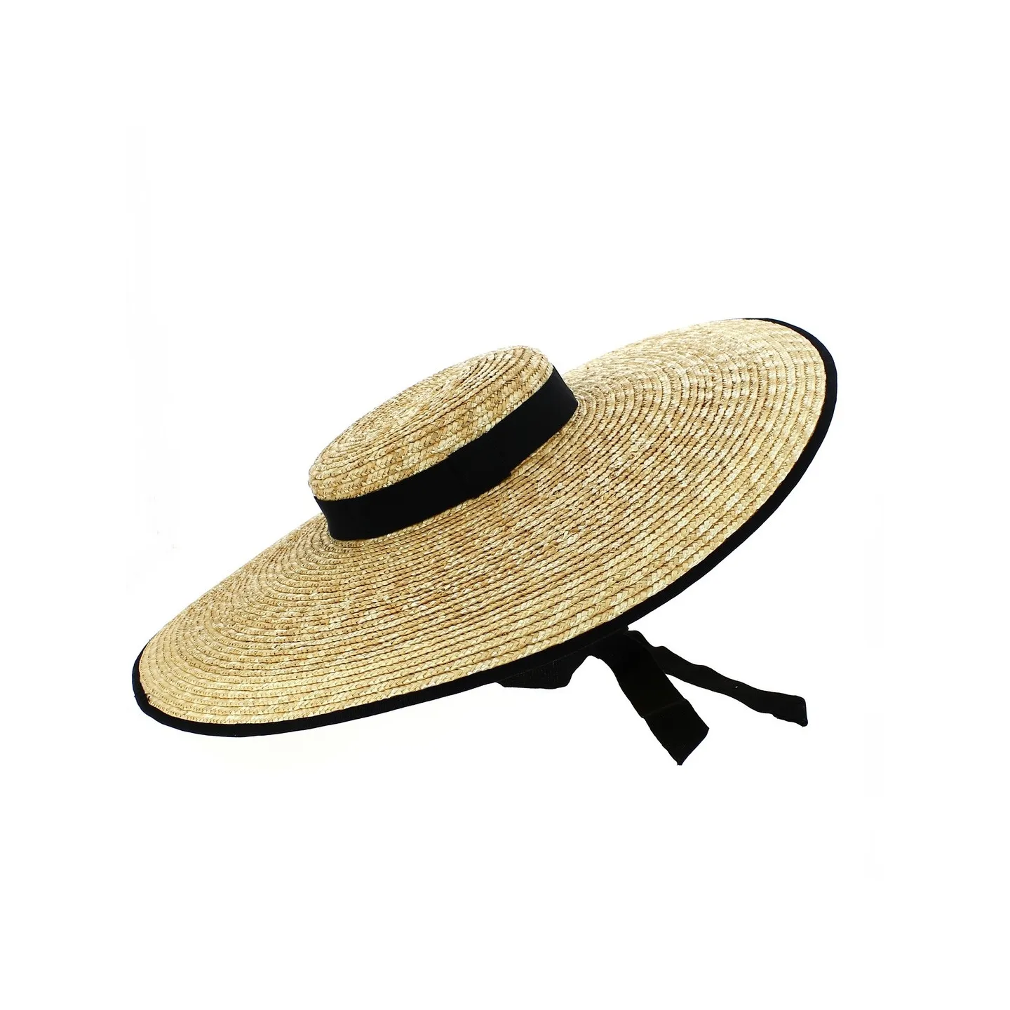 Chapeau Provencal Marignane Paille Naturelle - Traclet