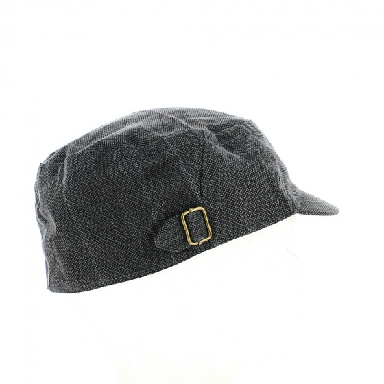 Mastital Cotton Military Cap - Atlantis