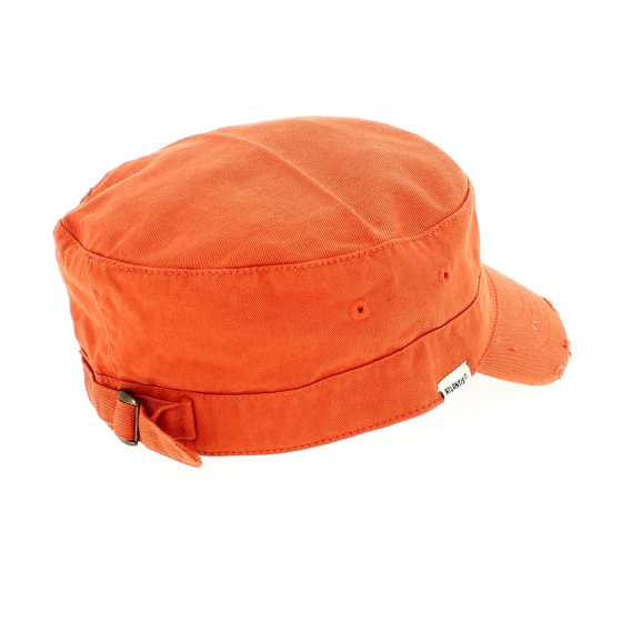 Urban Destroyed Orange Military Cap - Atlantis