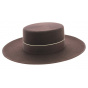 Andalusian Cordobes brown felt hat