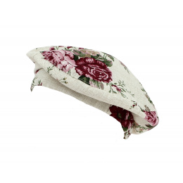 Flowered Anastasia beret - Traclet