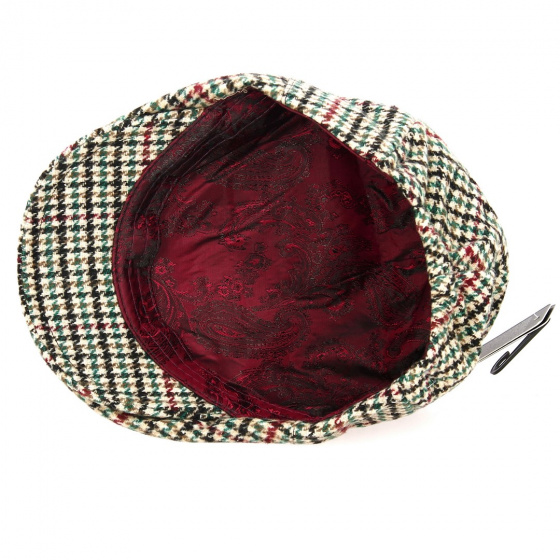 Robins Flat Cap Beige Wool - Traclet