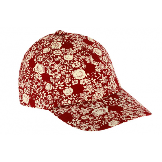 Casquette Baseball Floral Coton - Traclet