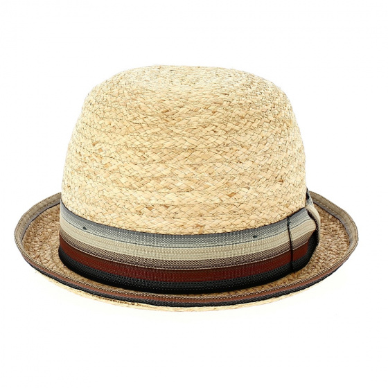 Chapeau Cloche Pékane Paille Raphia - Traclet Chapeau Cloche Pékane Paille Raphia - Traclet