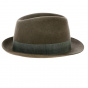 Traclet - Barna Wool Felt Trilby Hat Brown