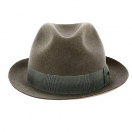 Traclet - Barna Wool Felt Trilby Hat Brown