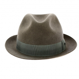 Trilby Barna Brown Wool Felt Hat - Traclet
