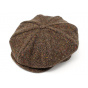Mottled brown Irish cap - Hanna hats