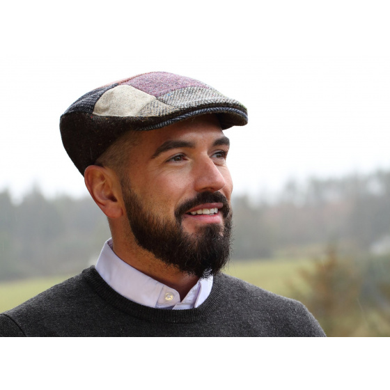 Casquette Plate Patchwork Hiver - Hanna hats