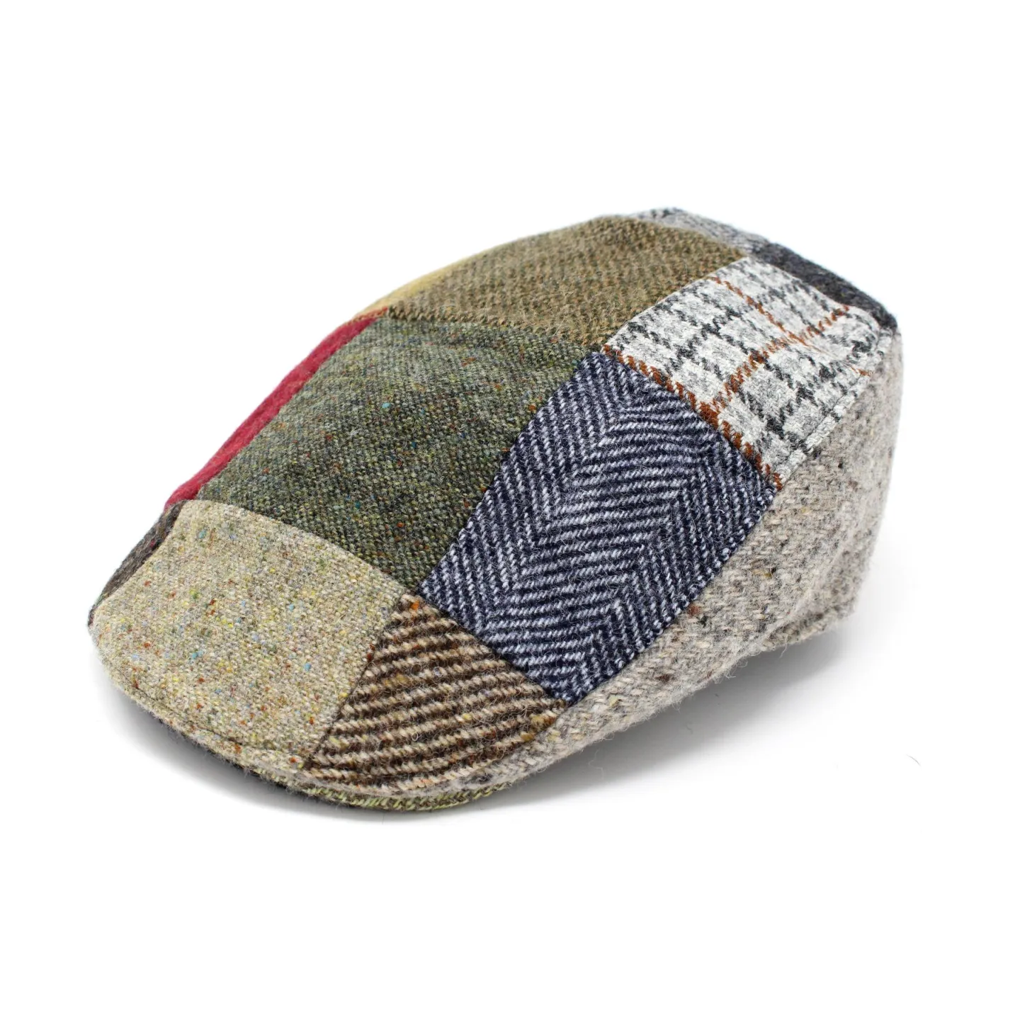 casquette plate patchwork - Chapellerie Traclet Reference : 1192 | Chapellerie Traclet