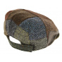 Monaghan Flat Cap Patchwork Virgin Wool - Hanna Hats