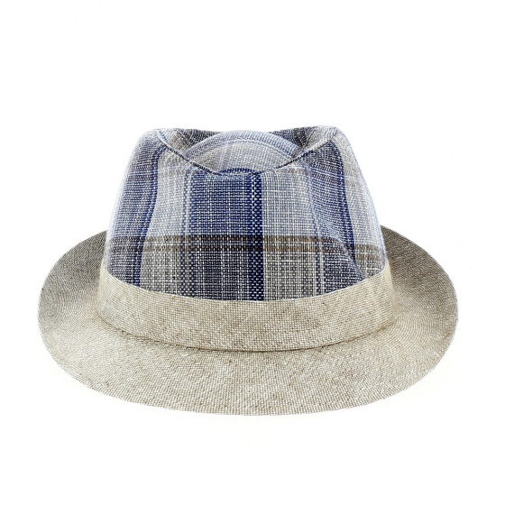 Simono Linen & Cotton Trilby Hat - Traclet