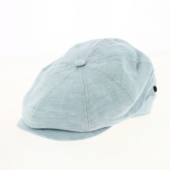 Light blue 8-panel cap