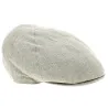Calabria Duck Bill Linen Cap in Beige - Traclet Reference: 10865 | Traclet Hat Shop