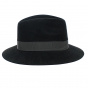 Indiana Jones Black Fur Felt Traveller Hat - Crambes