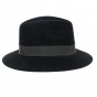 Indiana Jones Traveller Hat Black Felt Hair - Crambes