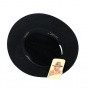 Indiana Jones Traveller Hat Black Fur Felt - Crambes