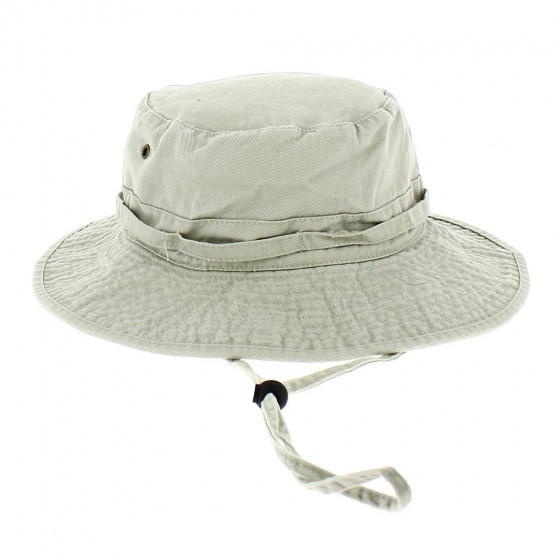 Bob Outdoor Coton Boonie Biege - Traclet