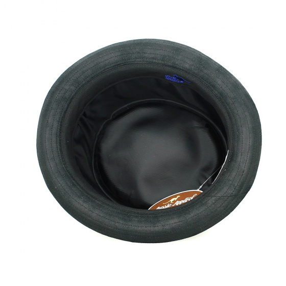 Black Porkpie Hat - Aussie Apparel