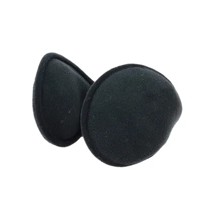 Black Fleece Ear Warmers - Traclet Reference: 12459 | Traclet Hat Shop