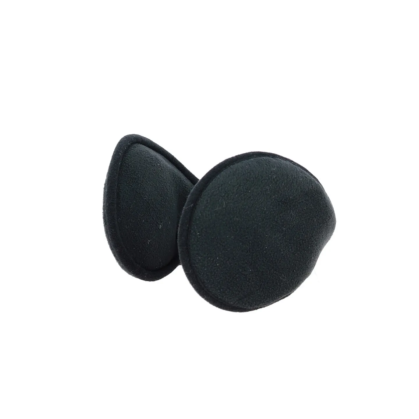 Black Fleece Ear Warmers - Traclet Reference: 12459 | Traclet Hat Shop