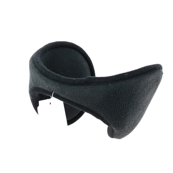 Black Fleece Ear Warmers - Traclet