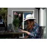 Glatigny Adventure Hat Beige & Taupe - Soway Reference: 9144 | Traclet Hat Shop