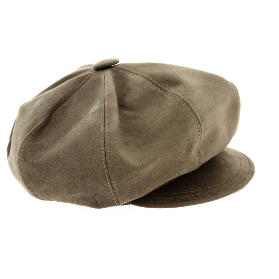 Soft Brown Newsboy Cap - Traclet
