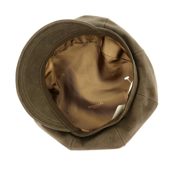 Soft Brown Newsboy Cap - Traclet