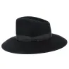 Chapeau Fedora Aristide Feutre Poil Noir - Fléchet Reference : 12501 | Chapellerie Traclet