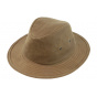 Traveller Hat Finistère Cotton Oiled Camel - Traclet