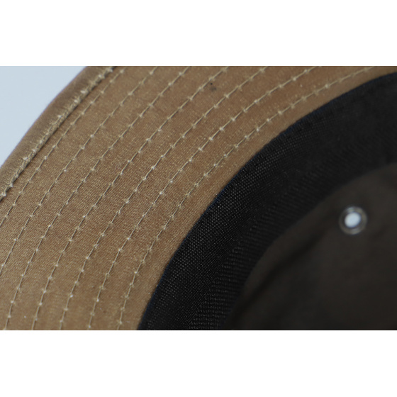 Traveller Hat Finistere Waxed Cotton Camel - Traclet