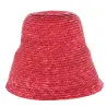 Red Cone Hat Natural Straw - Traclet Reference: 12510 | Traclet Millinery