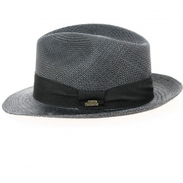Fedora Tijuana Panama Hat Black - Traclet