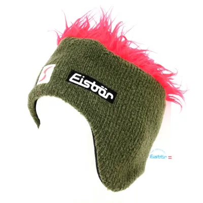 Khaki Wool Ear Flap Beanie Gisbert - Eisbär Reference: 12513 | Traclet Hat Shop
