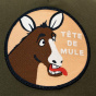 Casquette Trucker Tète de Mule Coton Olive - le Chapoté Paris