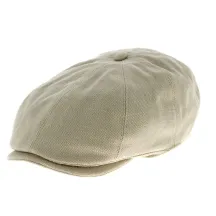 Casquette Huit Côtes Coton Naturel - le Chapoté Paris Reference : 12538 | Chapellerie Traclet