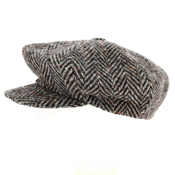 Casquette Irlandaise Clifden Donegal Tweed - City Sport