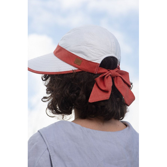 Bauloise High Protection Visor Cap Terracotta - Soway