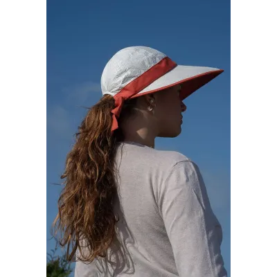 Bauloise High Protection Visor Cap Terracotta - Soway Reference: 9136 | Traclet Hat Shop